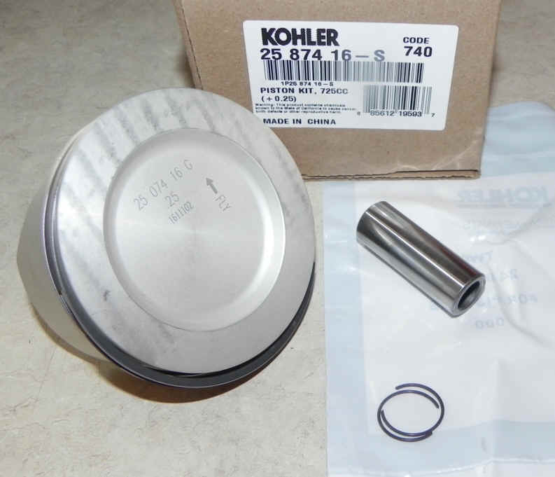 Kohler Piston Assembly - Part No. 25 874 16-S
