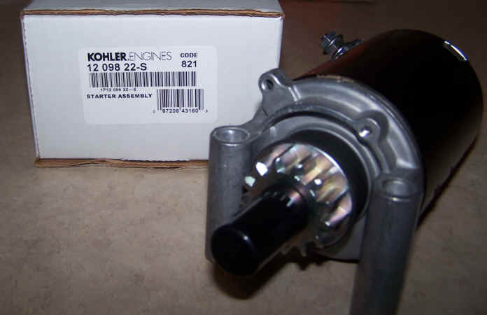 Kohler Electric Starter - Part Number 12 098 22-S