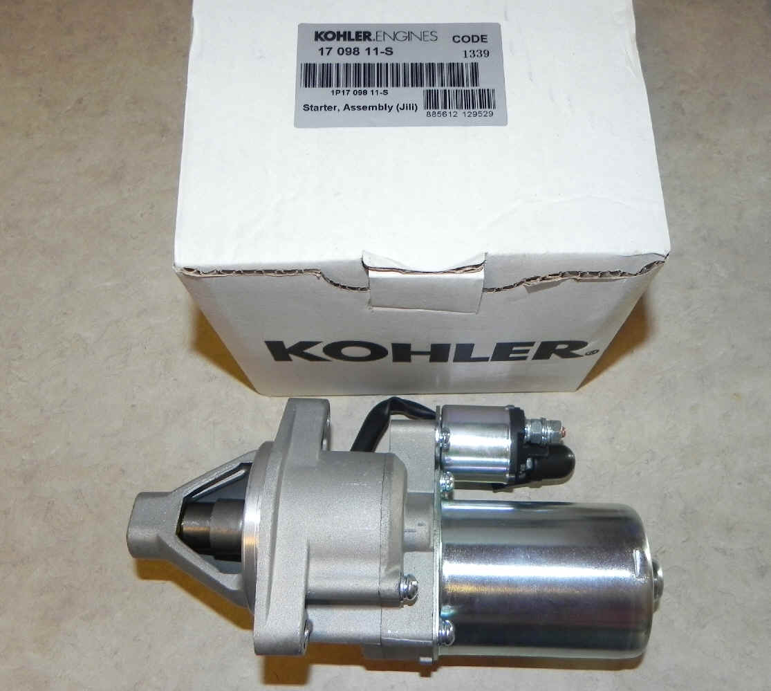 Kohler Electric Starter - Part Number 17 098 11-S