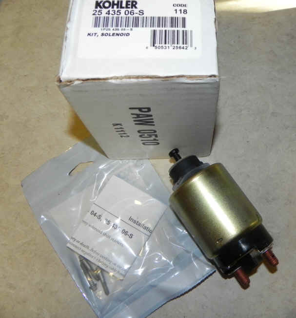 Kohler Solenoid Kit 25 435 06-S