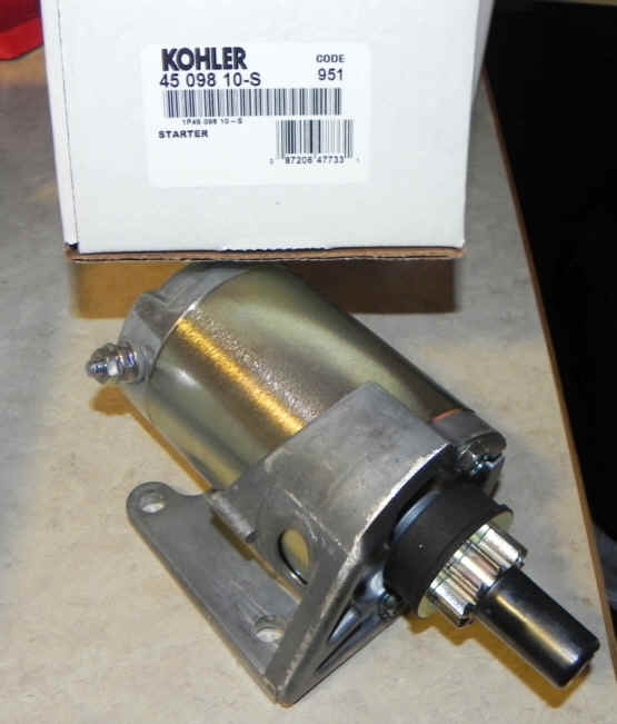 Kohler Electric Starter - Part Number 45 098 10-S