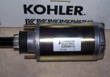 Kohler Electric Starter - Part Number 52 098 12-S