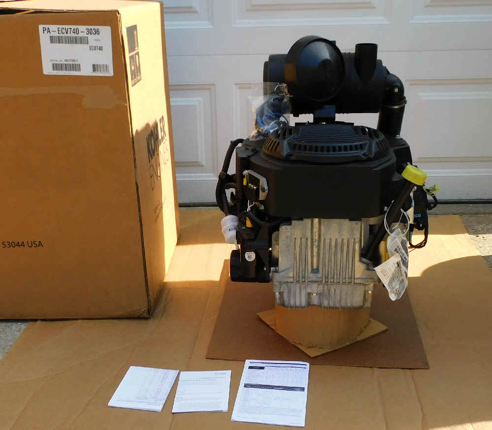 ECV740-3006 25 HP KOHLER COMMAND PRO EFI ENGINE