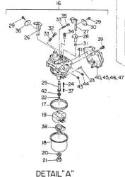 Robin Carburetor Part No. 237-62301-10