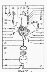 Robin Carburetor Part No. 247-62401-40 ** NO STOCK