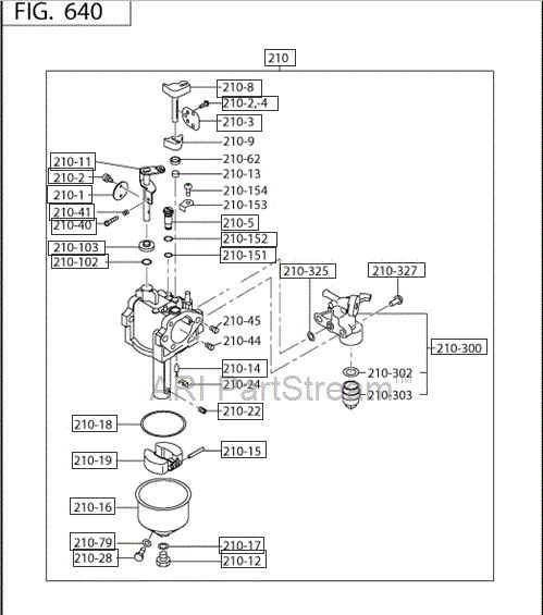 Robin Carburetor Part No. 279-62367-30