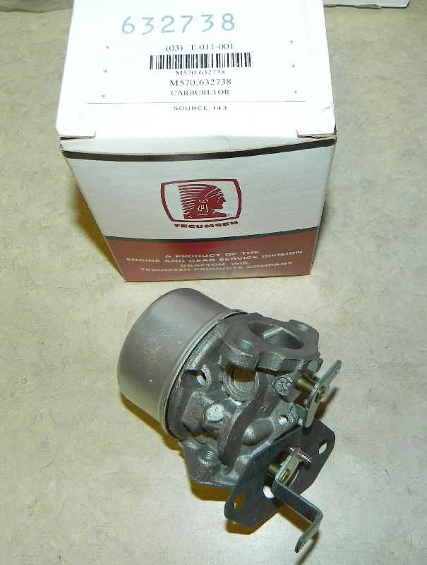 Tecumseh Carburetor Part No.  632738