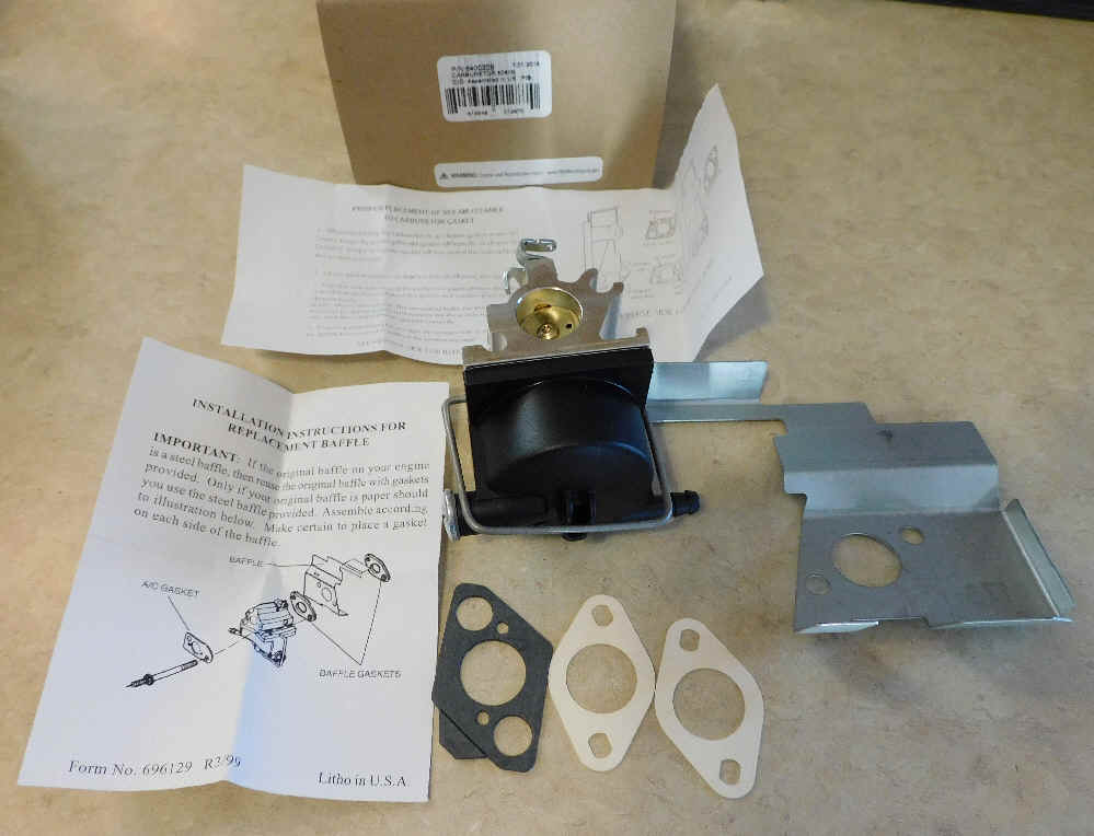 Tecumseh Carburetor Part No.  640020B