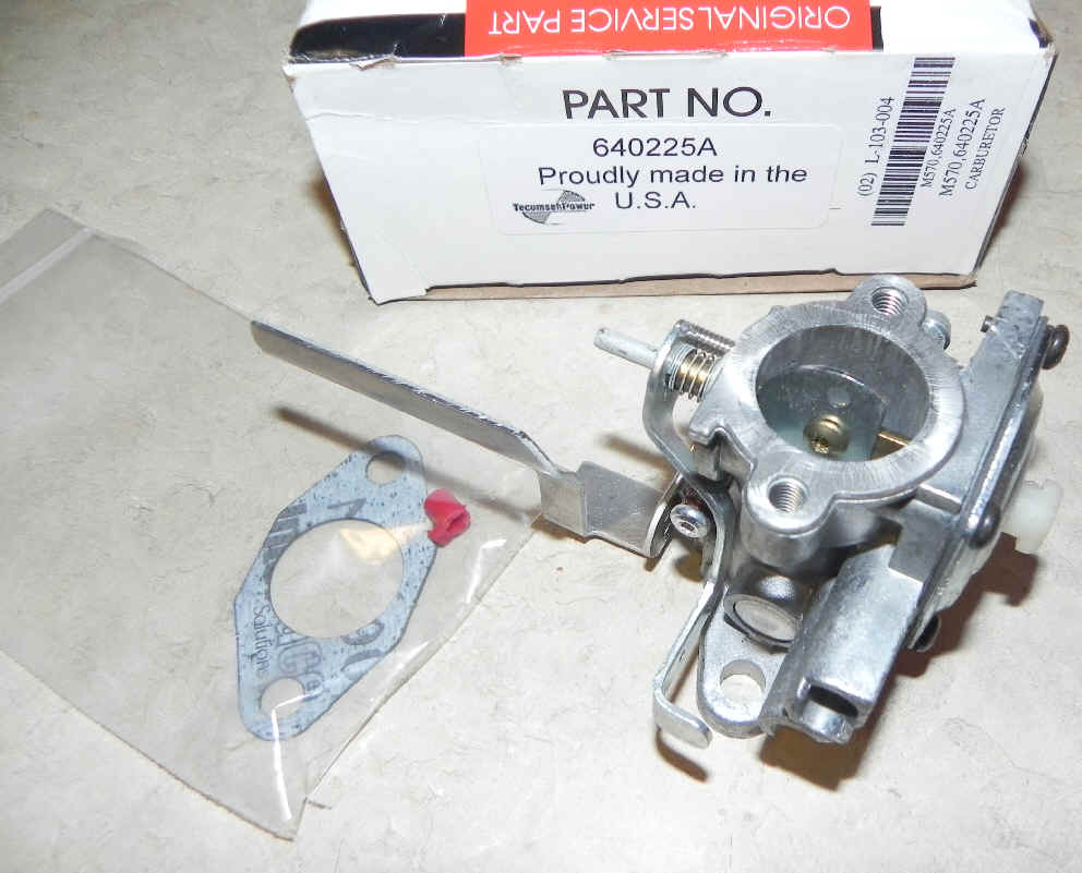 Tecumseh Carburetor Part No.  632602 AKA 640225A