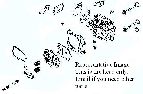 Tecumseh Cylinder_Head - Part No. 36187