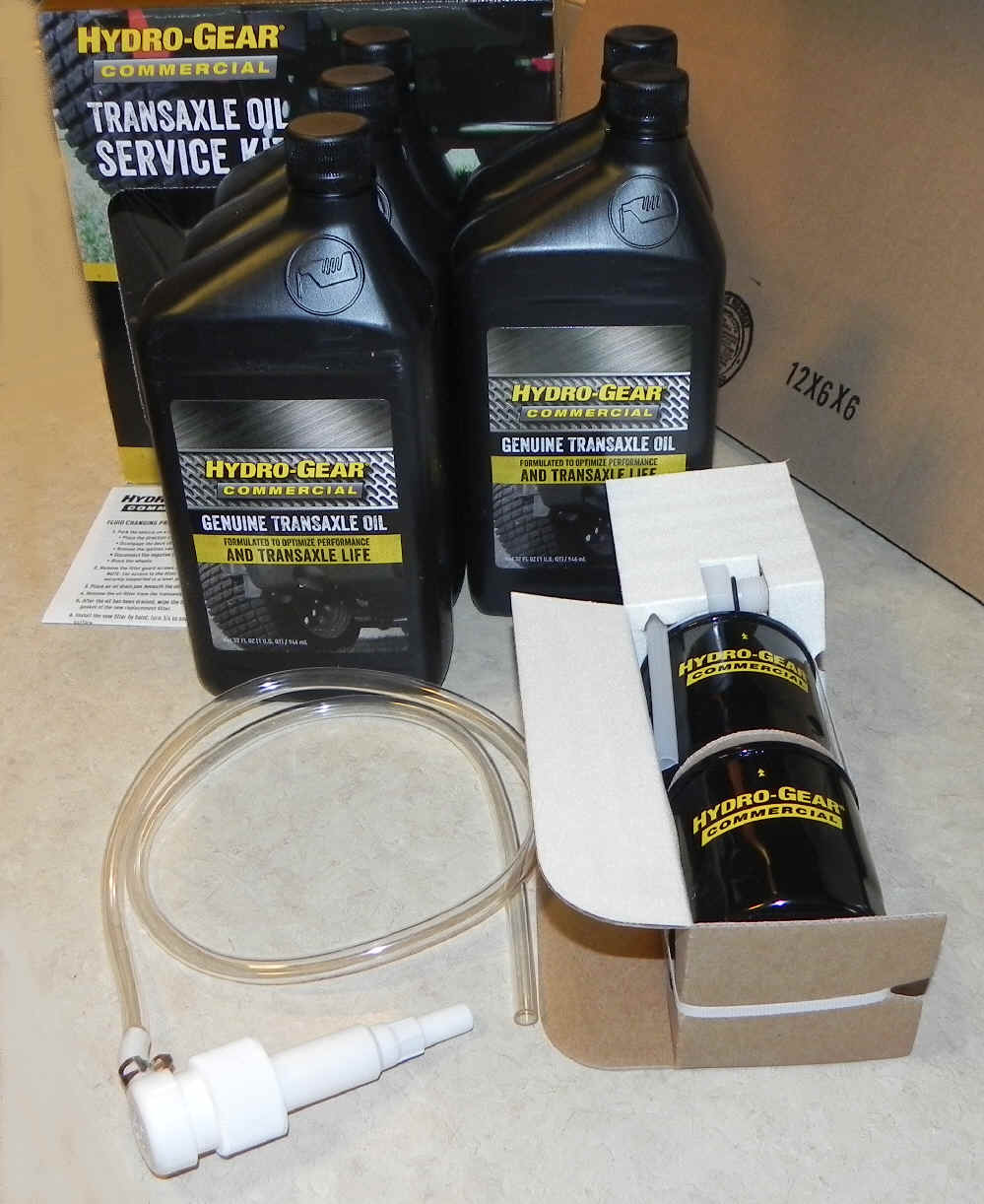 Hydro-Gear Oil Service Kit Part Number 72750